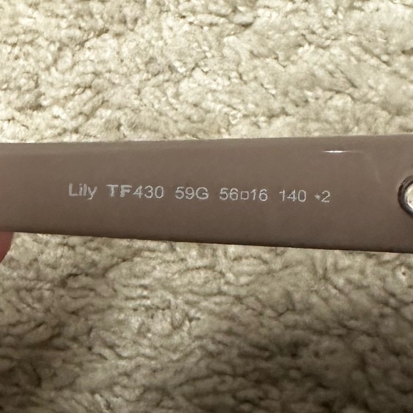 Tom Ford Tan Gradient Cateye Sunglasses - Picture 8 of 8